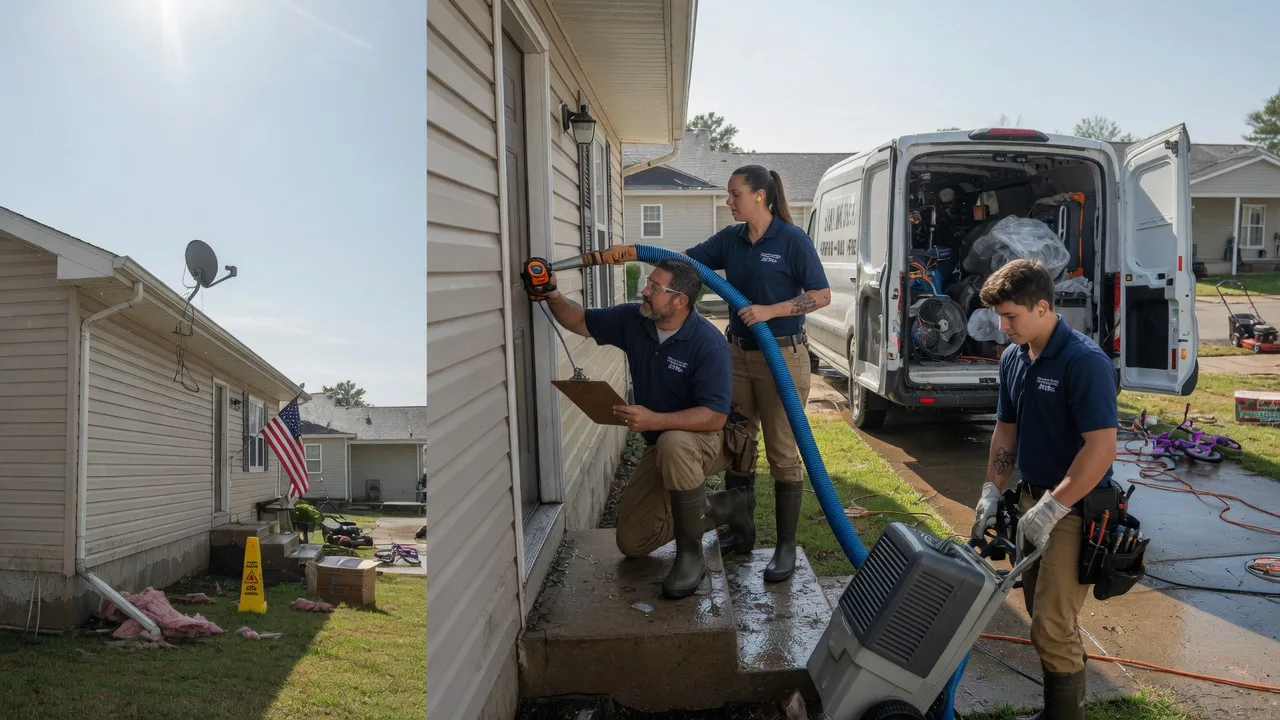 Ceiling Water Damage Restoration in Sunflower, AL near me