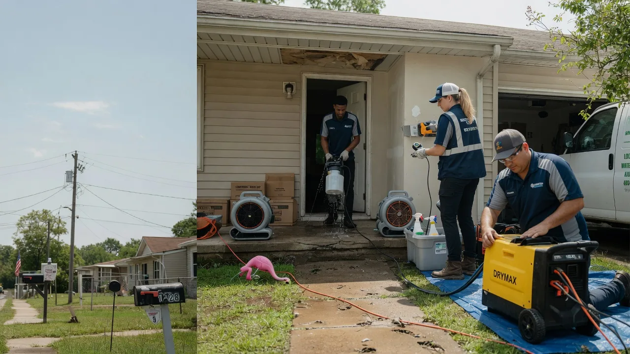 Storm Damage Water Removal in Sunflower, AL near me